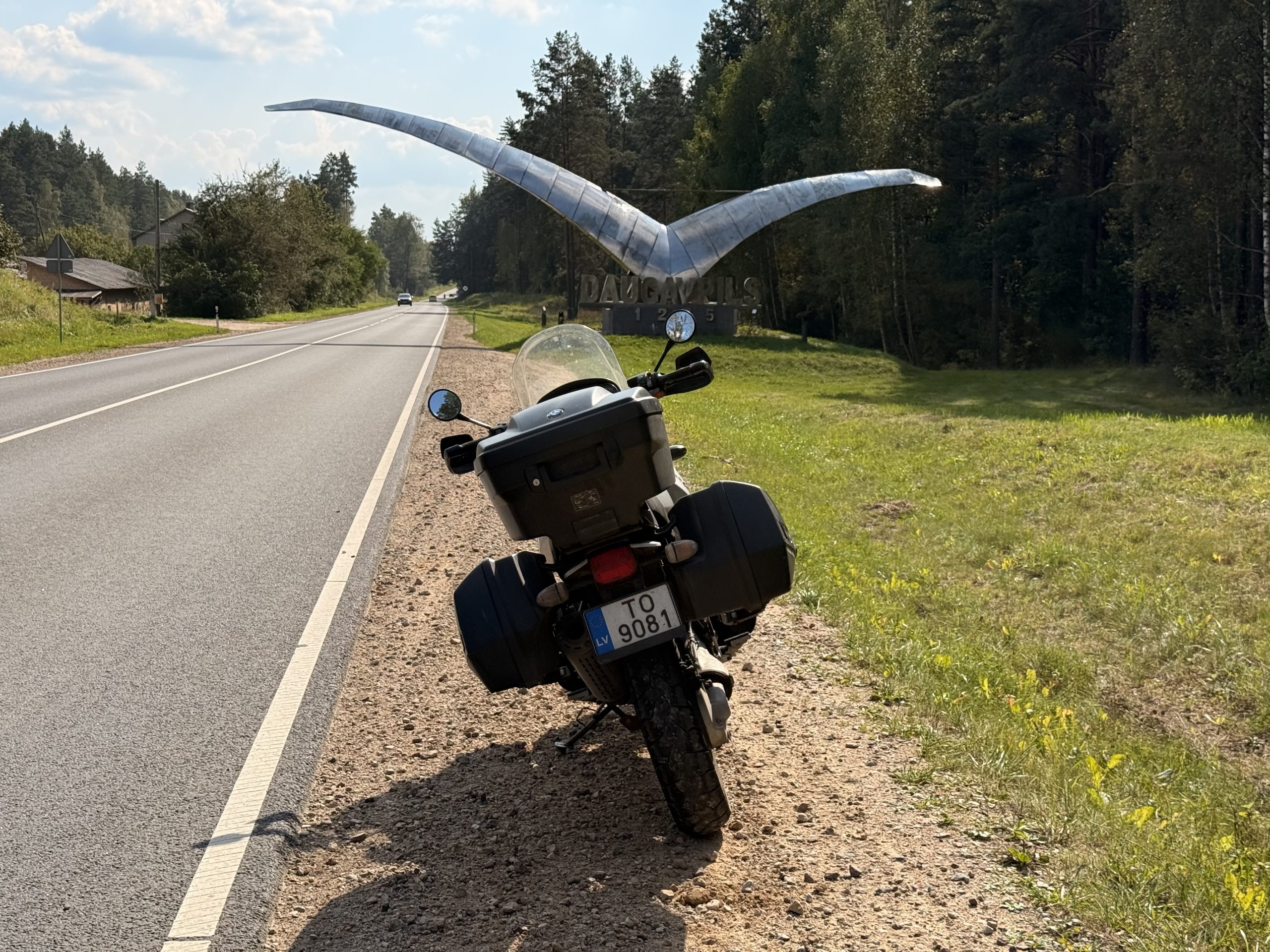 Vecais labais BMW R1150GS ar labu komplektāciju Cēsīs
