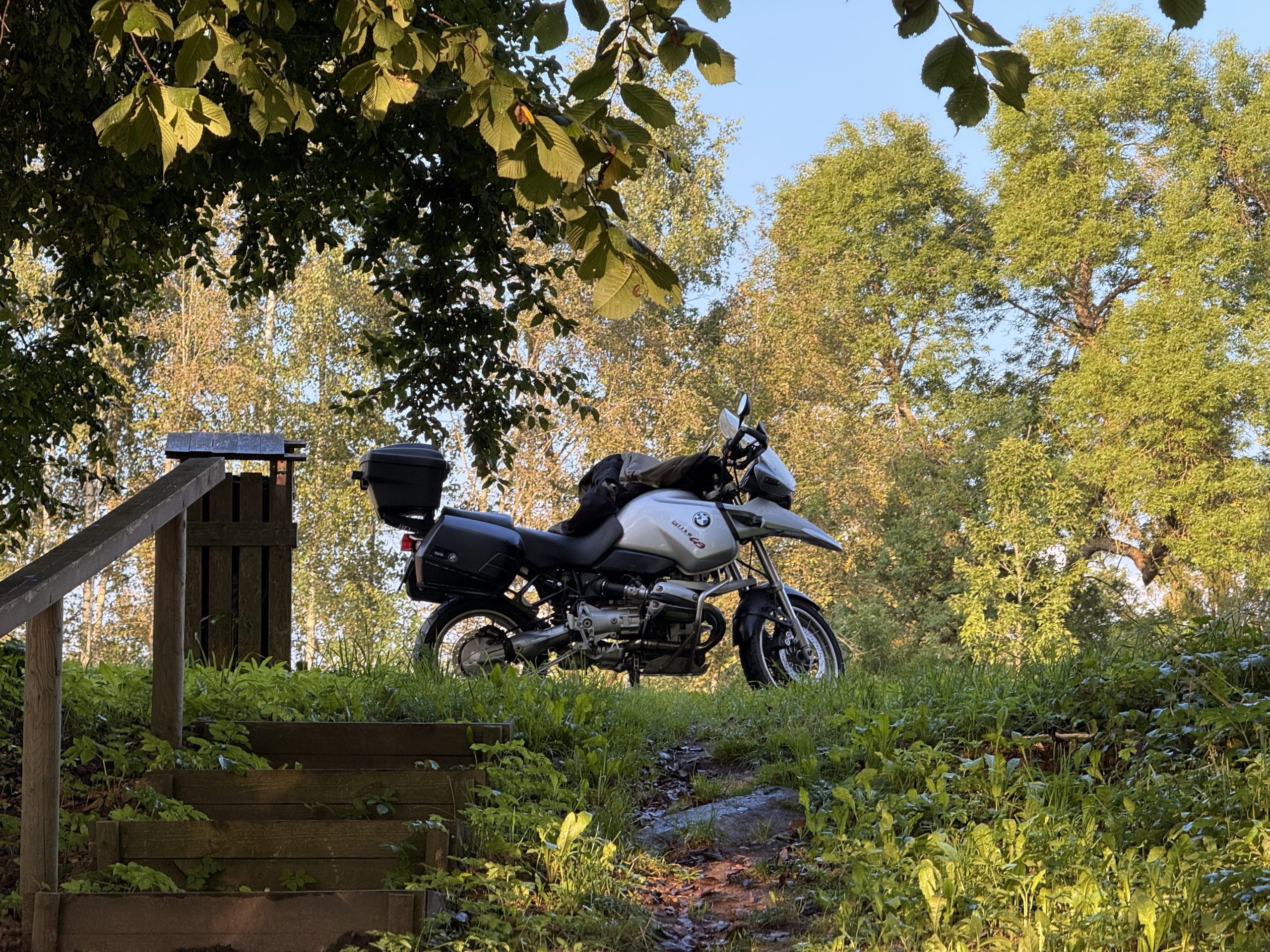 Vecais labais BMW R1150GS ar labu komplektāciju Cēsīs