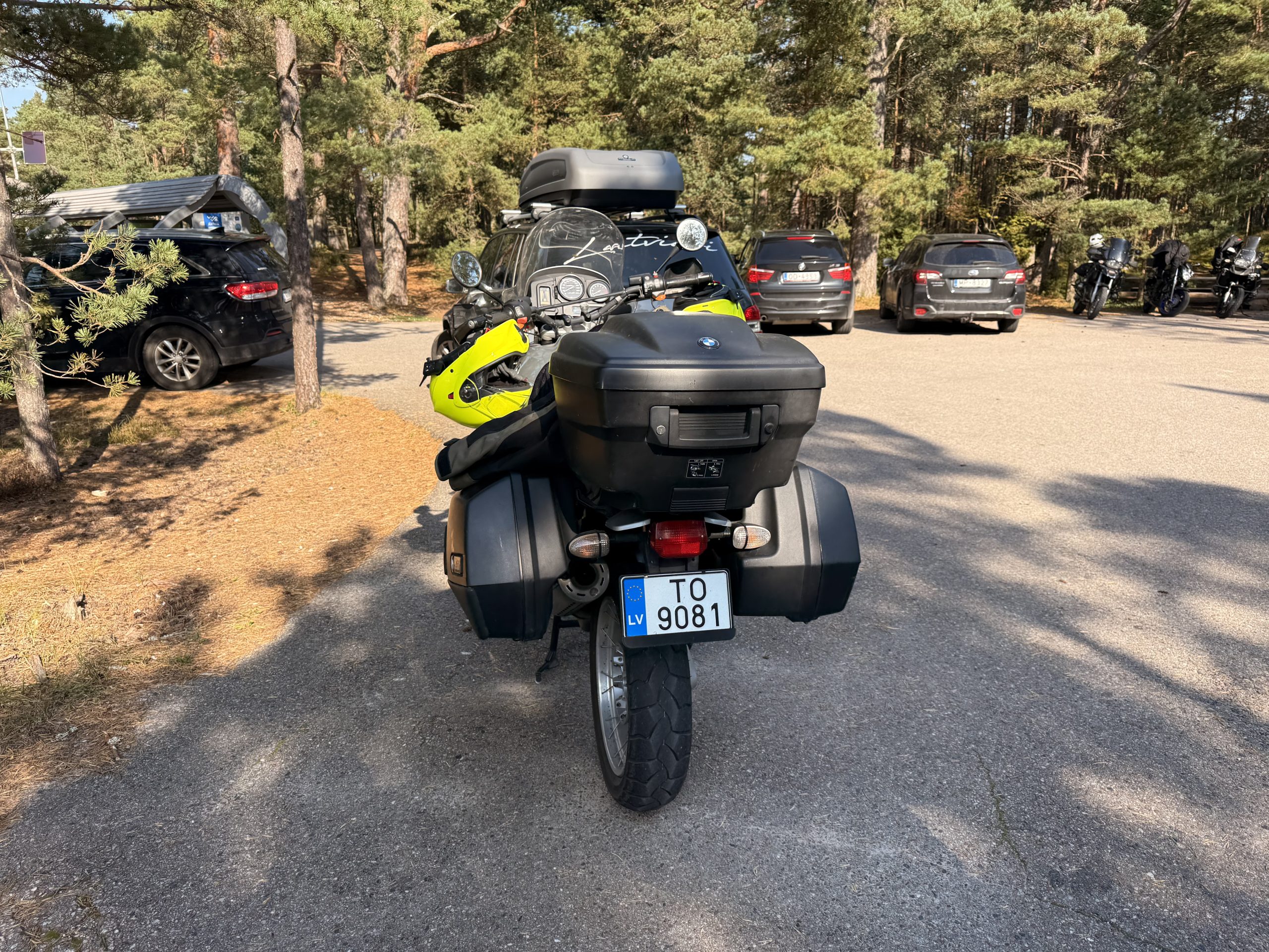 Vecais labais BMW R1150GS ar labu komplektāciju Cēsīs