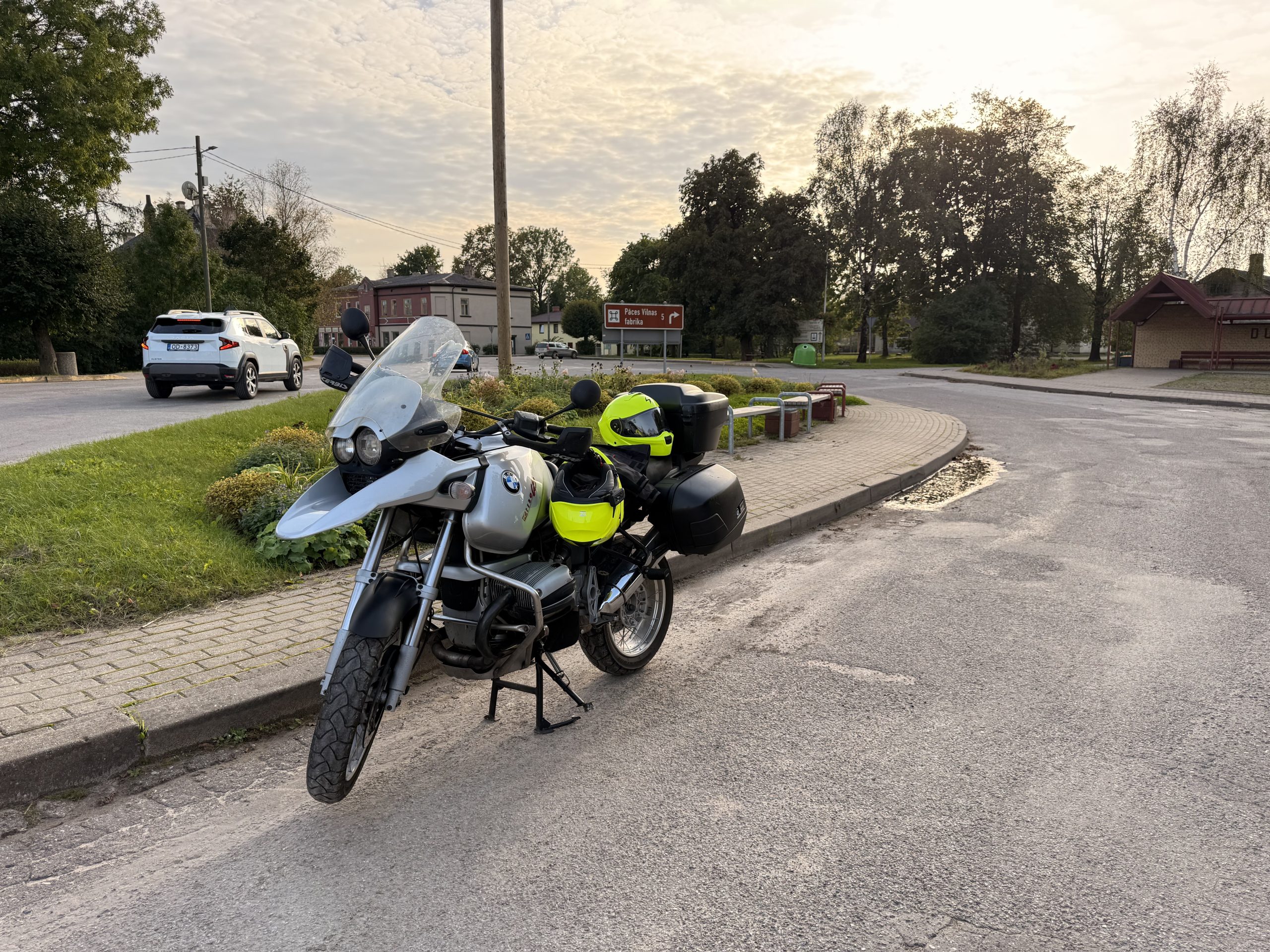 Vecais labais BMW R1150GS ar labu komplektāciju Cēsīs