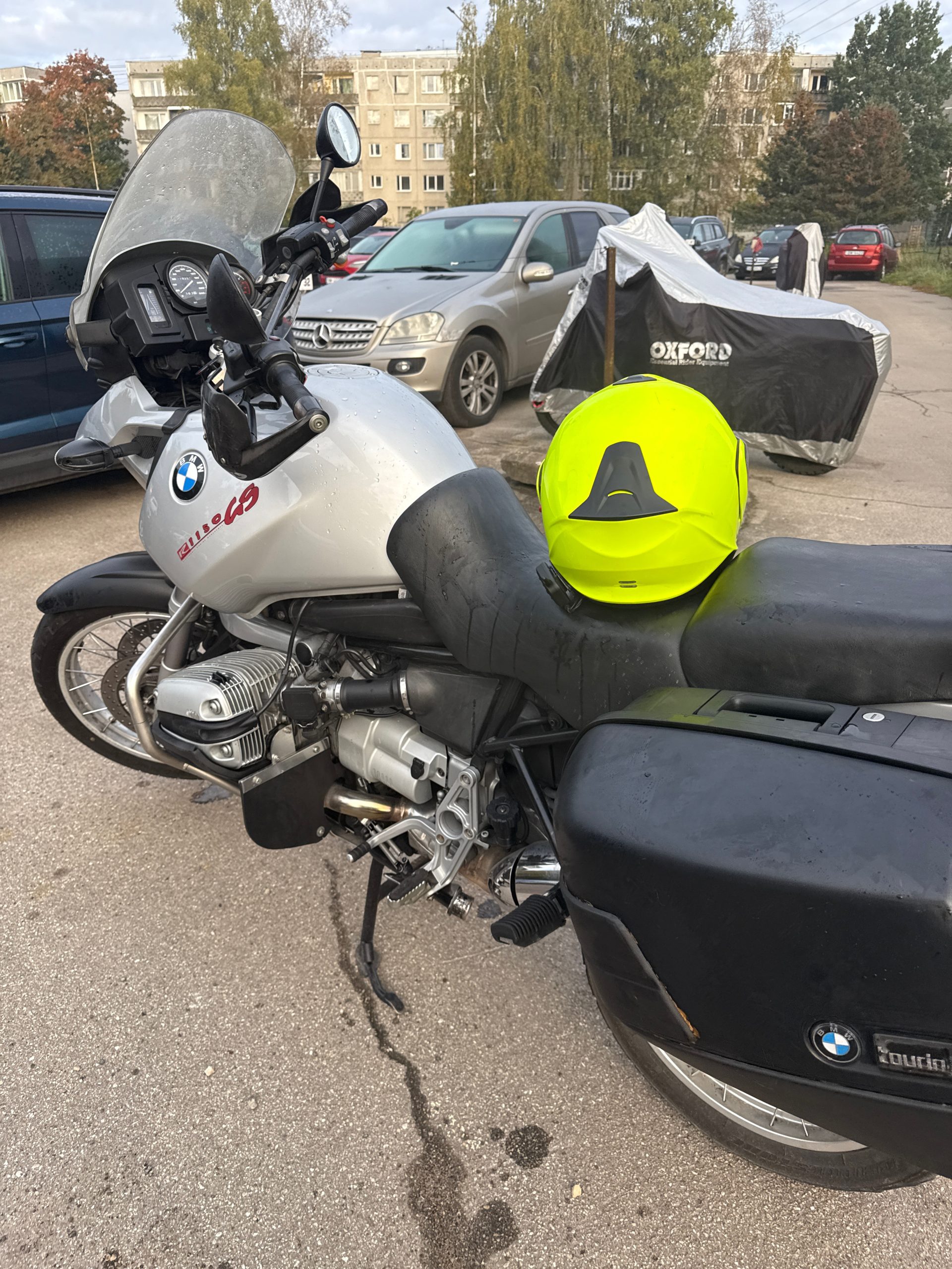 Vecais labais BMW R1150GS ar labu komplektāciju Cēsīs